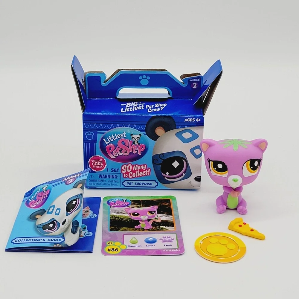 Littlest Pet Shop G7 #86 Blind Box Collectible Figure 2024 Series 2 LPS POSSUM